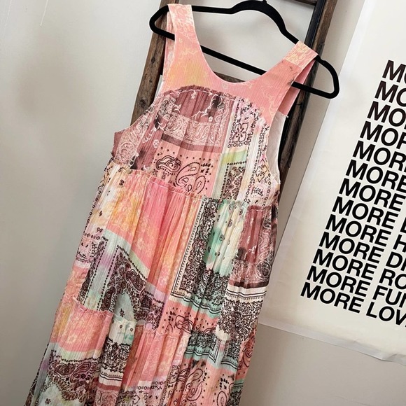 NEW Free People Bandana Rama Maxi Dress - Picture 6 of 16